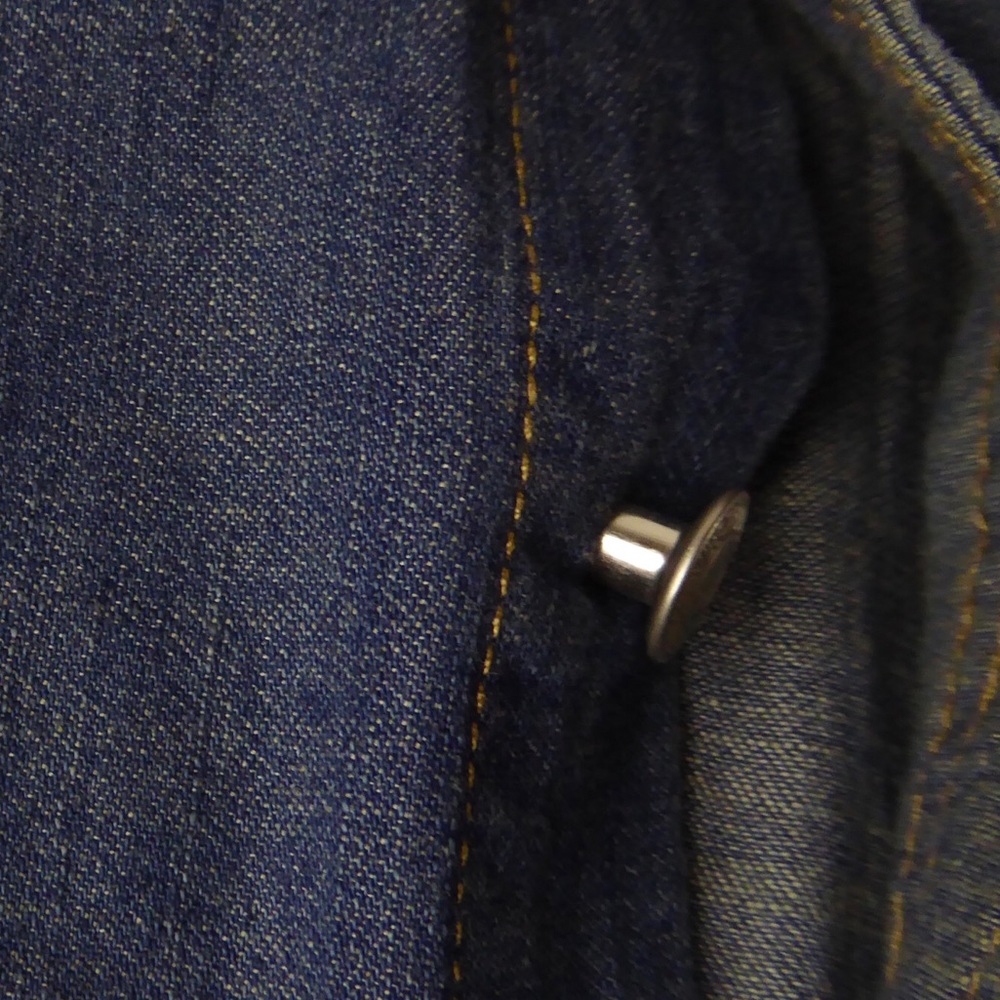 Levi Strauss Cotton Denim Stonewashed Shirt NWT - Picture 3 of 8